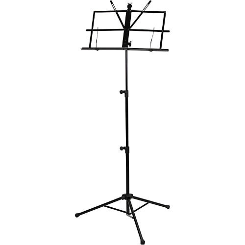 Strukture Deluxe Folding Music Stand - Assorted Colors Black - musicians--Friend