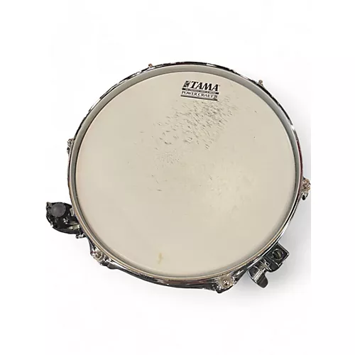 Used TAMA 10in Side Snare Black Nickel Drum Black Nickel 28 - musicians--Friend