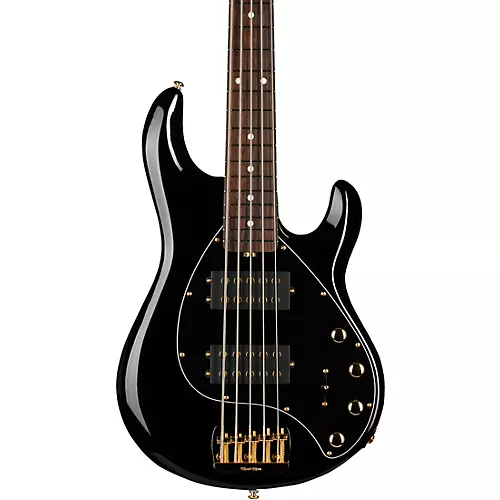 Ernie Ball Music Man Stingray Special 5 HH Limited-Edition Rosewood Fingerboard Electric Bass Guitar Black - musicians--Friend