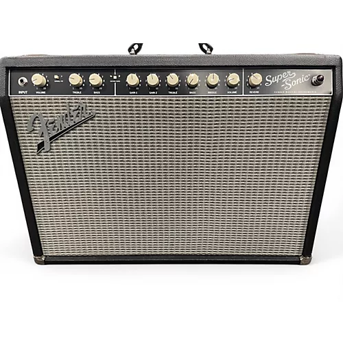 Used Fender SUPER-SONIC Tube Guitar Combo Amp - musicians--Friend