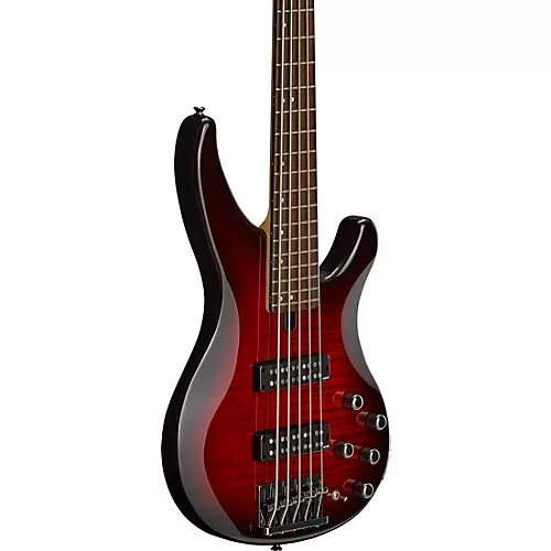 Yamaha TRBX605FM 5-String Electric Bass Guitar Natural Satin - musicians--Friend