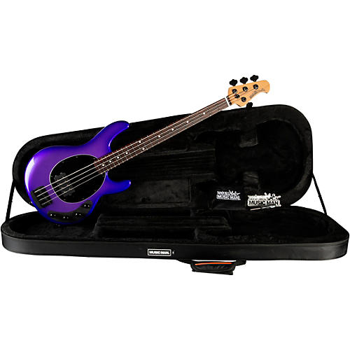 Ernie Ball Music Man StingRay Special H Electric Bass Guitar Black and Chrome - musicians--Friend