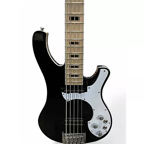 Used Schecter Guitar Research Stargazer 5 Black Electric Bass Guitar Black - musicians--Friend