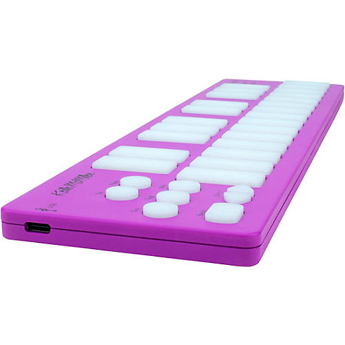 Keith McMillen K-Board-C Mini MPE MIDI Keyboard Controller Orchid - musicians--Friend