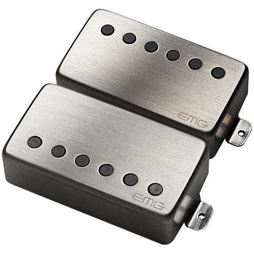 EMG Metal Works JH James Hetfield Humbucker Signature Set Chrome - musicians--Friend