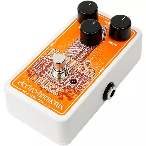 Electro-Harmonix Flatiron Fuzz Op-Amp Powered Fuzz/Distortion Effects Pedal - musicians--Friend