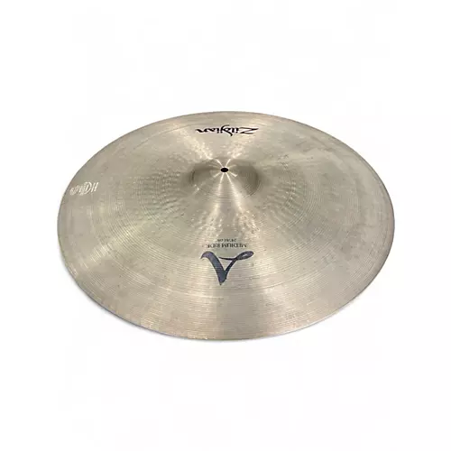 Used Zildjian 24in A Custom Medium Ride Cymbal 44 - musicians--Friend