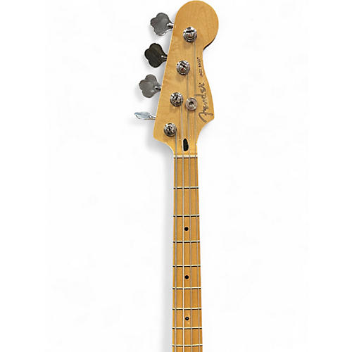 Used Fender Player Plus Jazz Bass Plus Top Blue Burst Electric Bass Guitar Blue Burst - musicians--Friend