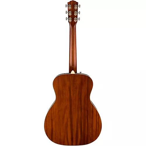 Fender Paramount PR-180E Acoustic-Electric Resonator Guitar Aged Cognac Burst - musicians--Friend