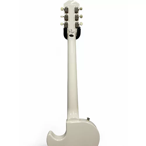 Used Epiphone Epiphone Billie Joe Armstrong Les Paul Jr WHITE Solid Body Electric Guitar WHITE - musicians--Friend