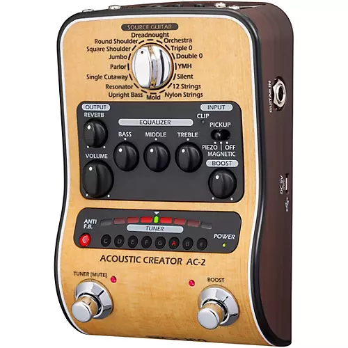 Zoom AC-2 Acoustic Creator - musicians--Friend
