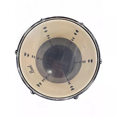 Used Pearl 5 Piece ROADSHOW Silver Drum Kit Silver - musicians--Friend