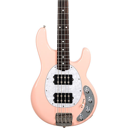 Ernie Ball Music Man StingRay Special HH Electric Bass Guitar Black and Chrome - musicians--Friend