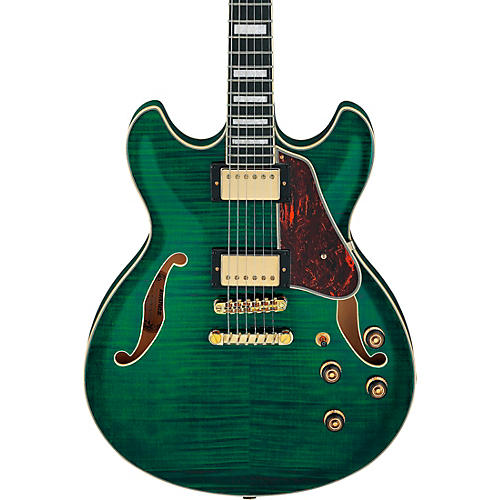 Ibanez Artcore Expressionist AS93FM Electric Guitar Antique Yellow Sunburst - musicians--Friend