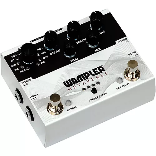Wampler Metaverse Multi-Delay Effects Pedal White - musicians--Friend