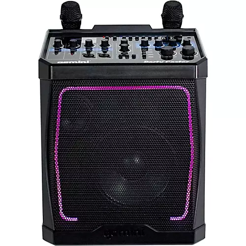 Gemini Party Caster Karaoke System With Dual Handheld Wireless Microphones - musicians--Friend
