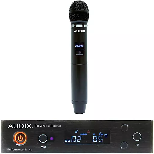 Audix AP41 VX5 Wireless Microphone System With R41 Diversity Receiver and H60/VX5 Handheld Transmitter Band B - musicians--Friend