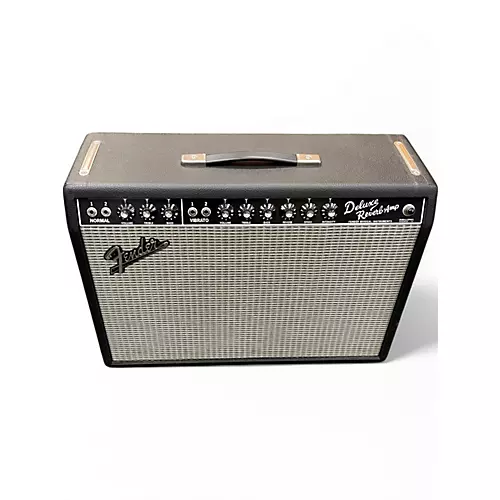 Used Fender 1965 Deluxe Reverb 22W Tube Guitar Amp Head - musicians--Friend