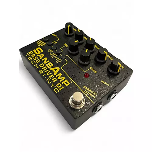 Used Tech 21 Sansamp PBDR Bass Driver DI Bass Effect Pedal - musicians--Friend