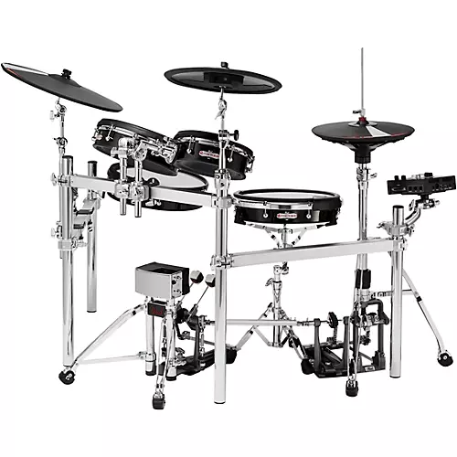 Pearl e/MERGE e/TRADITIONAL Electronic Drum Set Powered by KORG Jet Black - musicians--Friend