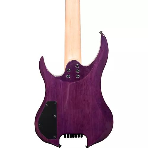 Legator Ghost 7 string Super Shred Series Electric Guitar Magenta Burl - musicians--Friend