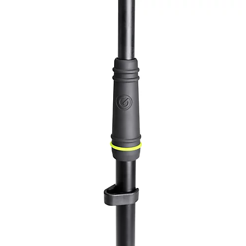 Gravity Stands Short Microphone Stand With Round Base And 2-Point Adjustment Telescoping Boom - musicians--Friend