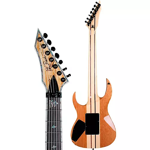 B.C. Rich Shredzilla 7 Prophecy Archtop with Floyd Rose 7-String Electric Guitar Spalted Maple - musicians--Friend