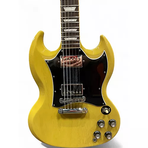 Used Gibson SG TV Yellow Solid Body Electric Guitar TV Yellow - musicians--Friend