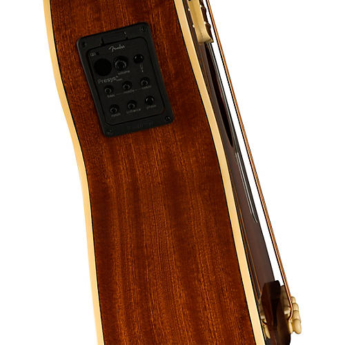 Fender California Kingman Acoustic-Electric Bass Guitar Shaded Edge Burst - musicians--Friend