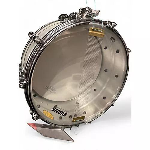 Used TAMA 6X14 Starphonic Snare Aluminum Drum Aluminum 13 - musicians--Friend