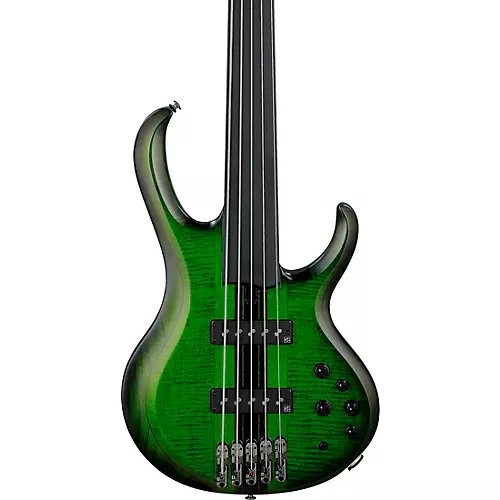 Ibanez Steve Di Giorgio Signature 5-string Electric Bass Guitar Dark Moss Burst - musicians--Friend