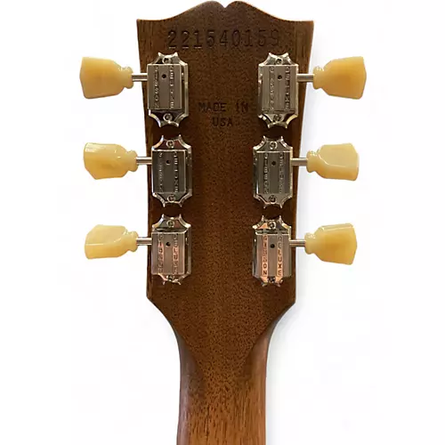 Used 2022 Gibson Les Paul Standard Natural Solid Body Electric Guitar Natural - musicians--Friend
