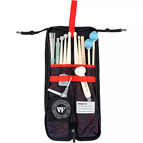 Vic Firth Essential Stick Bag Red Dot - musicians--Friend