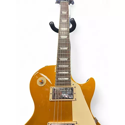 Used Epiphone elitist  Gold Top Solid Body Electric Guitar Gold Top - musicians--Friend