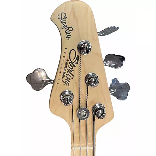Used Sterling by Music Man Ray4 SUB Series Sunburst Electric Bass Guitar Sunburst - musicians--Friend
