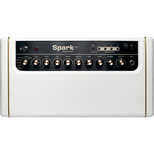 Positive Grid Spark 40W Guitar Combo Amplifier Pearl - musicians--Friend