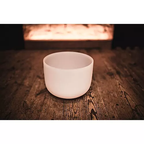 MEINL Sonic Energy Crystal Singing Bowl, Sacral Chakra 12 in. - musicians--Friend
