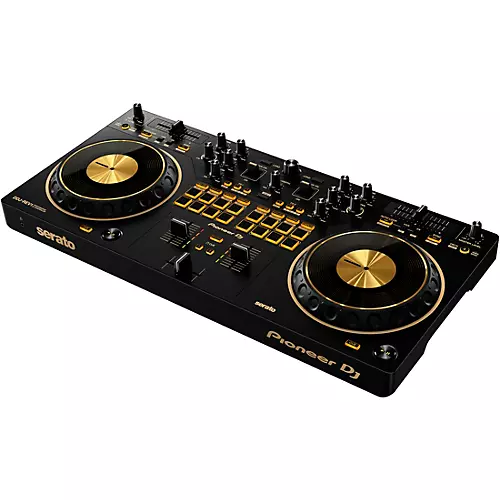Pioneer DJ DDJ-REV1-N Serato Performance DJ Controller in Limited-Edition Gold - musicians--Friend
