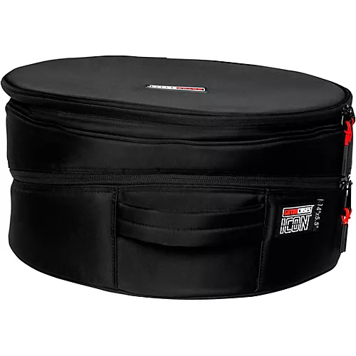 Gator Icon Snare Drum Bag 10 x 5 in. Black - musicians--Friend