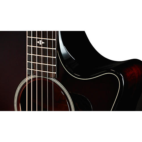 Taylor 514ce Builder's Edition Grand Auditorium Acoustic-Electric Guitar Natural - musicians--Friend
