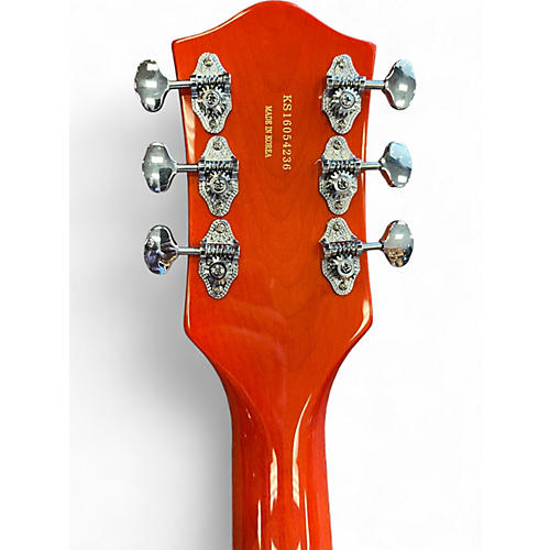 Used Gretsch Guitars G5422T Electromatic Orange Hollow Body Electric Guitar Orange - musicians--Friend