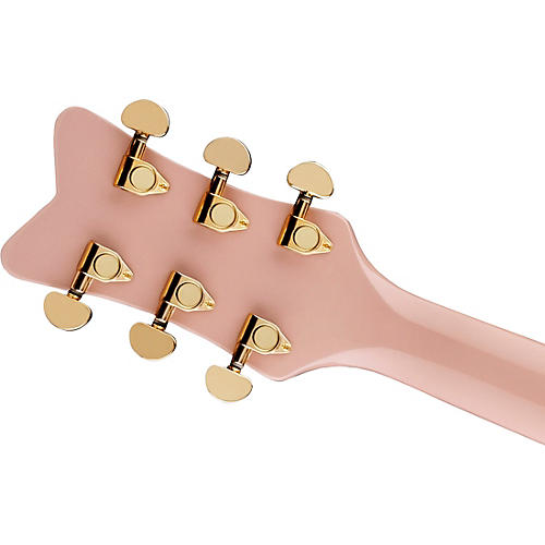Gretsch Guitars G5021WPE Rancher Penguin Parlor Acoustic-Electric Guitar Shell Pink - musicians--Friend