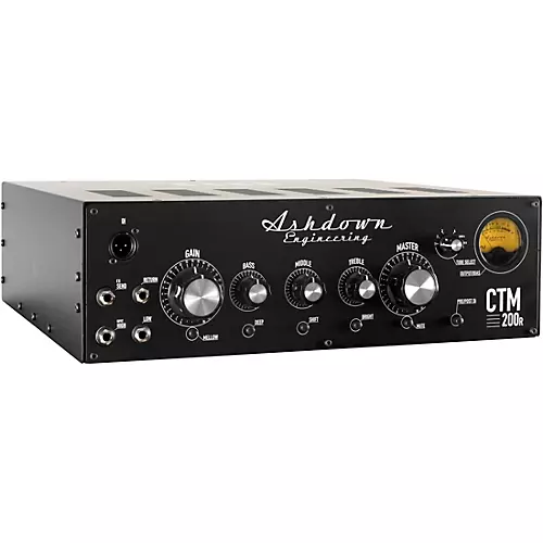 Ashdown CTM200 200W Rackmount Bass Amp Head Black - musicians--Friend