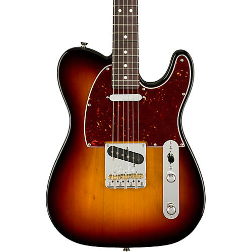 Fender American Professional II Telecaster Rosewood Fingerboard Electric Guitar Mystic Surf Green - musicians--Friend