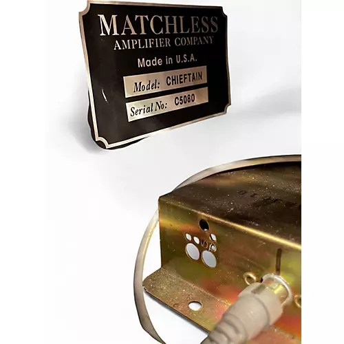 Used Matchless Chieftain Tube Guitar Amp Head - musicians--Friend