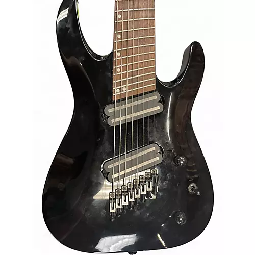 Used Jackson DKAF8 Black Solid Body Electric Guitar Black - musicians--Friend