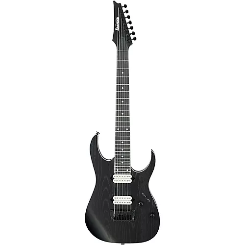 Ibanez Prestige RGR752AHBF 7-String Electric Guitar Weathered Black - musicians--Friend
