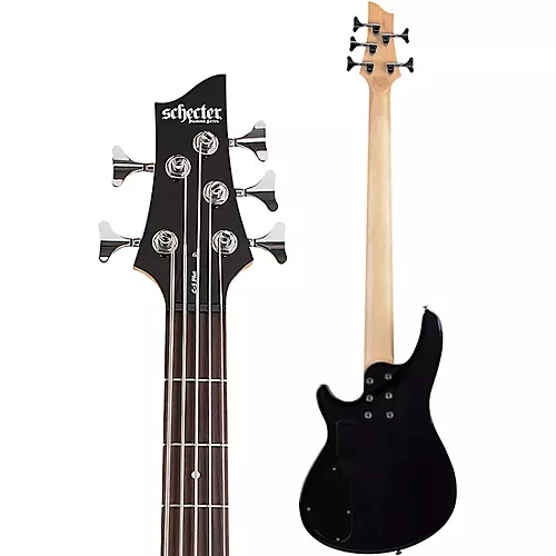 Schecter Guitar Research C-5 Plus Electric Bass See-Thru Cherry Burst - musicians--Friend