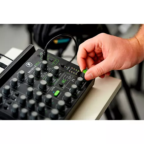 Mackie MobileMix 8-Channel USB-Powerable Mixer With Thump GO Speaker and e 835 Microphone - musicians--Friend