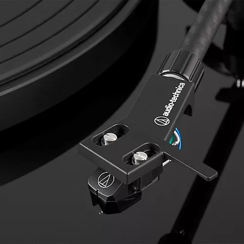 Audio-Technica AT-LPW50PB Fully Manual Belt-Drive Turntable Black - musicians--Friend